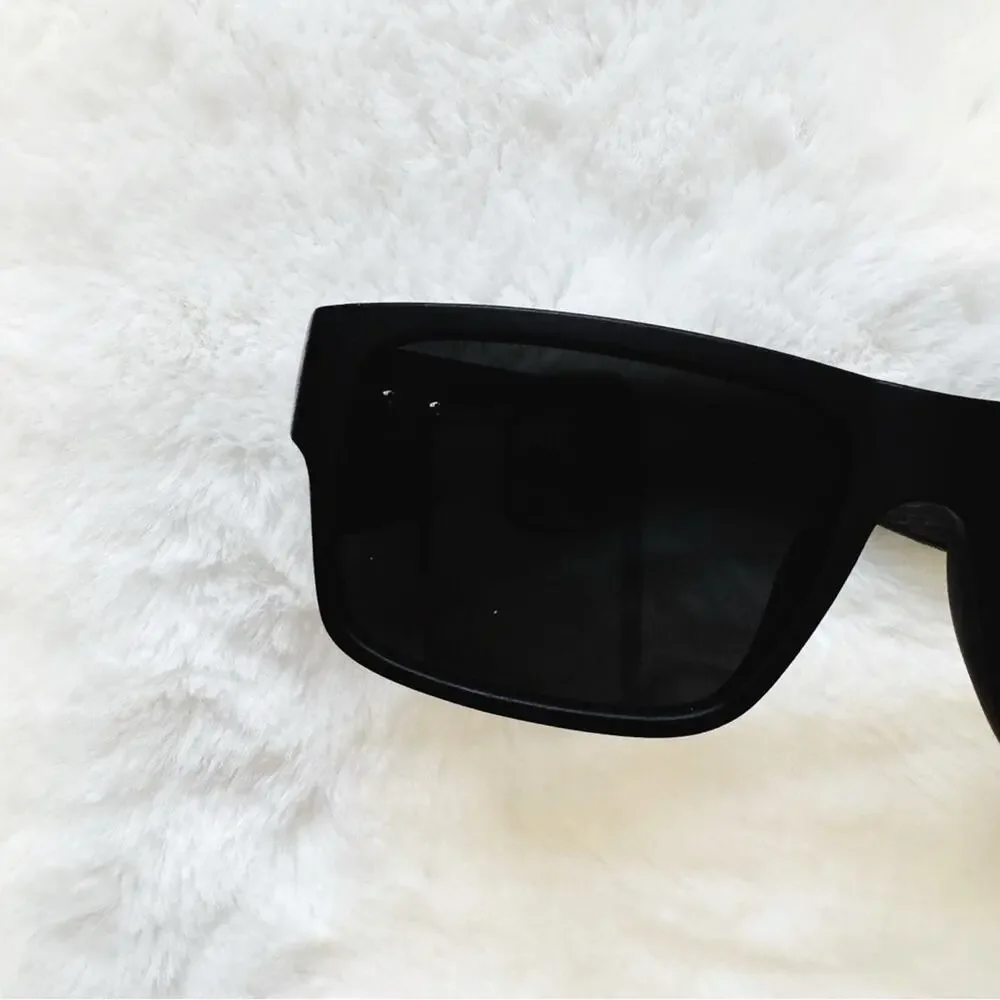 Jensen Black & Black Wood Sunglasses